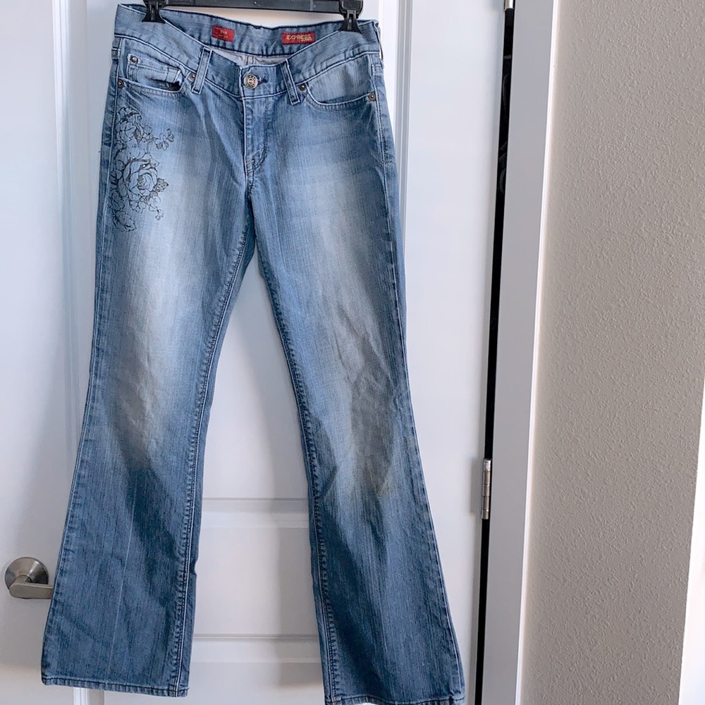 👖 Express Jeans: Eva Boot Cut | Size 4